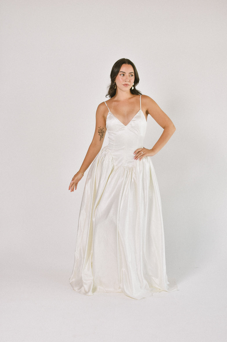 Seraphine Basque Waist Cream Bridal Gown