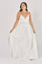 Seraphine Basque Waist Cream Bridal Gown