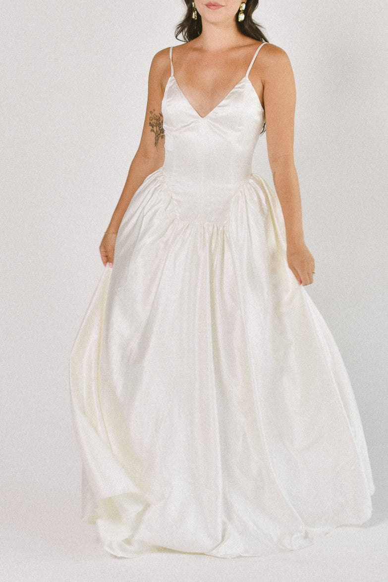 Seraphine Basque Waist Cream Bridal Gown