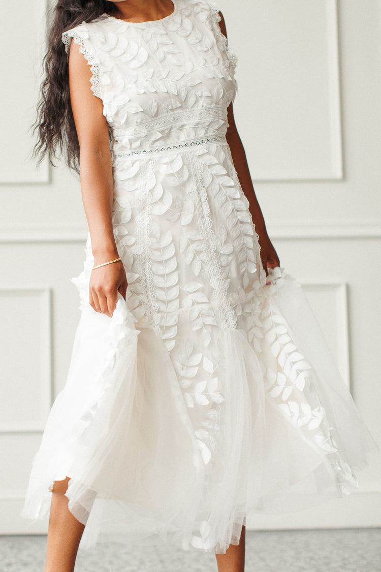 Leonnie 3D Midi Dress - FINAL SALE