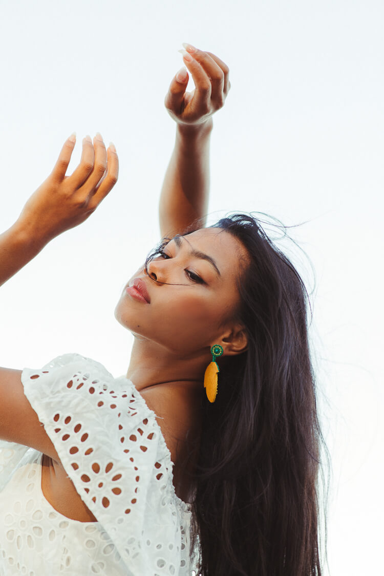 Italian Summer Off-the-Shoulder Eyelet Midi Dress - FINAL SALE