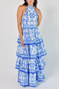 Villa Azzurra Tiered Maxi Dress - FINAL SALE