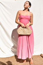 Wailea Sunset Ombre Maxi Dress - Pink