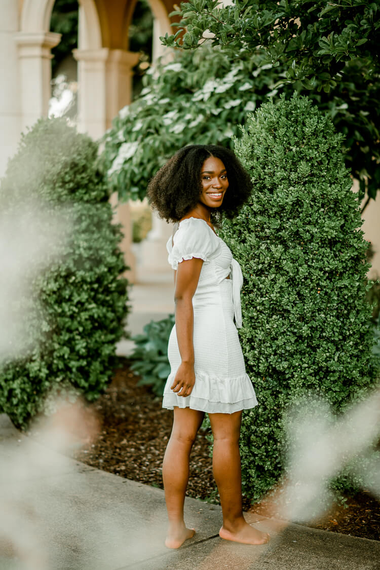 Ives Front Tie Mini Dress
