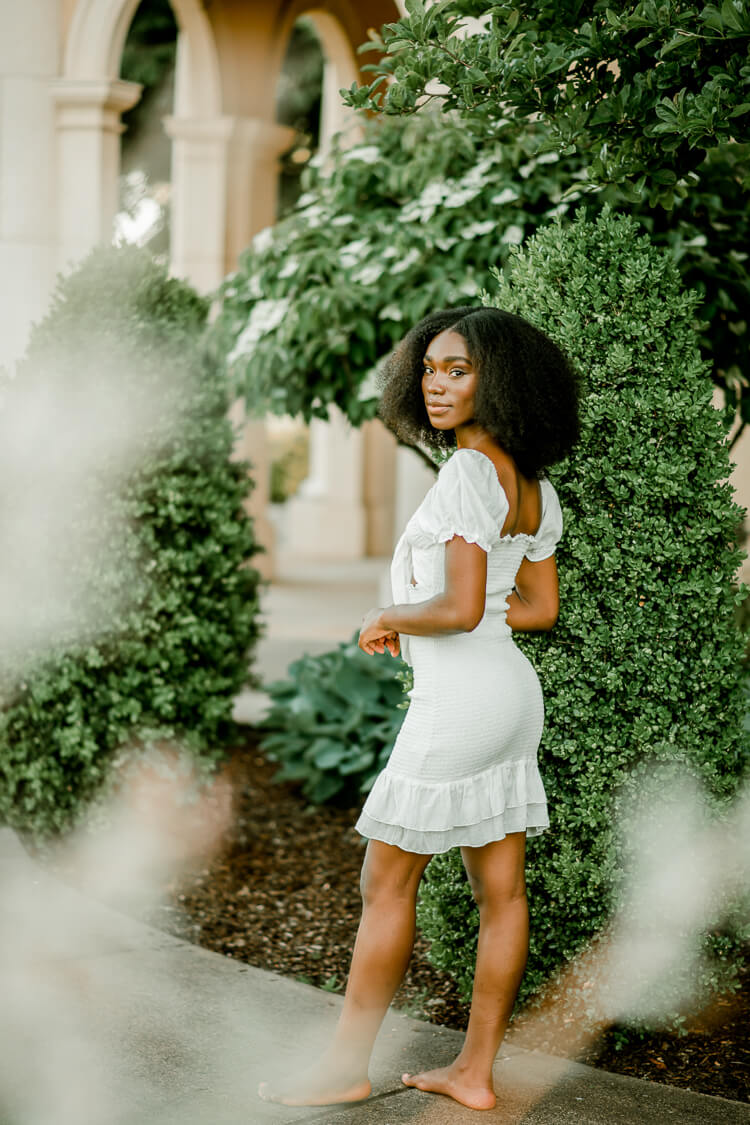 Ives Front Tie Mini Dress